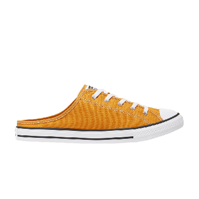 Pre-owned Converse Wmns Chuck Taylor All Star Dainty Mule Slip 'sunflower' In Yellow