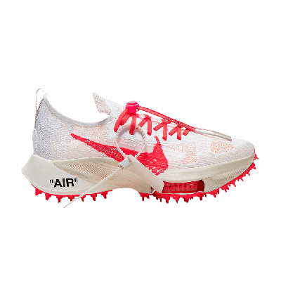 Pre-owned Nike Off-white X Air Zoom Tempo Next% 'white' In Red