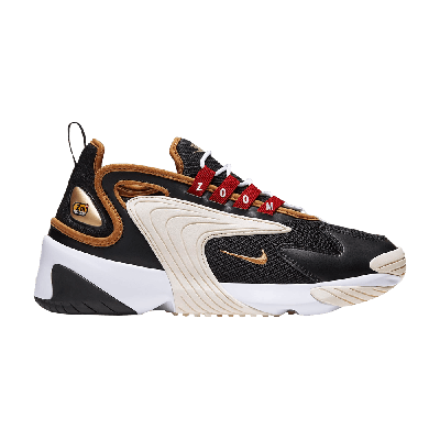 Pre-owned Nike Wmns Zoom 2k 'icon Clash - Black Metallic Gold'