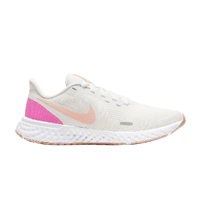 Pre-owned Nike Wmns Revolution 5 'white Fire Pink'