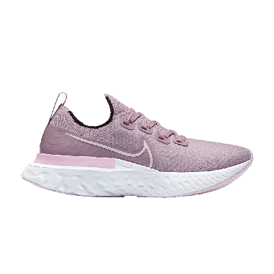 Pre-owned Nike Wmns React Infinity Run Flyknit 'plum Fog' In Pink