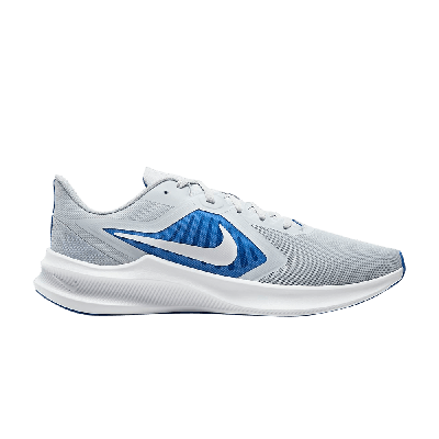 Pre-owned Nike Downshifter 10 'pure Platinum Royal' In Grey