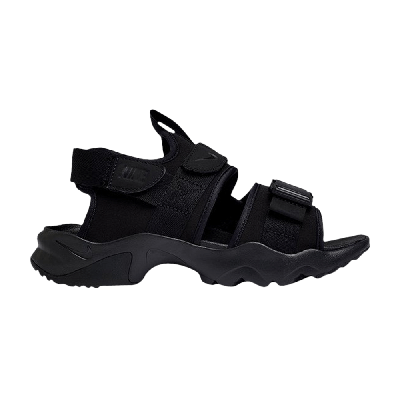 Pre-owned Nike Wmns Canyon Sandal 'triple Black'