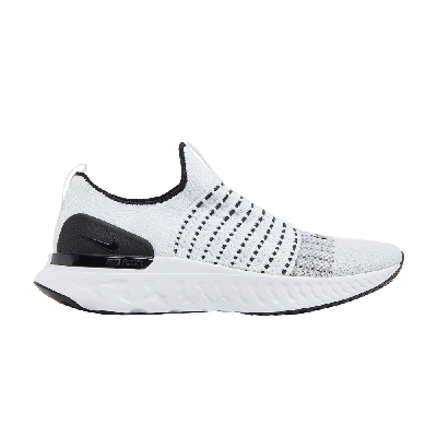 Pre-owned Nike React Phantom Run Flyknit 2 'oreo' In White