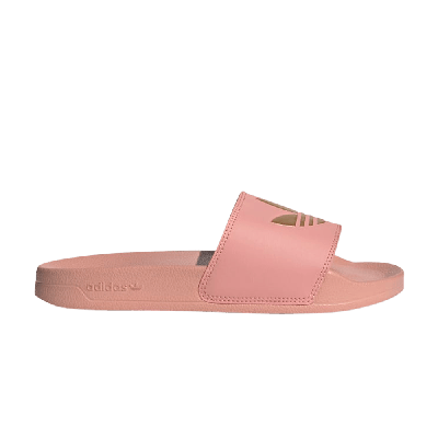 Pre-owned Adidas Originals Wmns Adilette Lite 'trace Pink Gold'