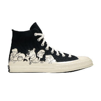 Pre-owned Converse Scooby-doo X Chuck 70 High 'mystery-solving Gang' In Black