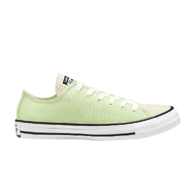 Pre-owned Converse Renew Cotton Chuck Taylor All Star Low 'barely Volt' In Green