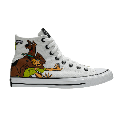Pre-owned Converse Scooby-doo X Chuck Taylor All Star High 'the Gang And Villains' In White