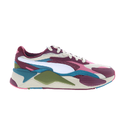 Pre-owned Puma Rs-x3 'puzzle - Cabernet' In Red