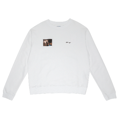 Pre-owned Off-white Caravag Angel Slim Crewneck 'black'