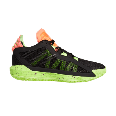 Pre-owned Adidas Originals Dame 6 'signal Green' In Black
