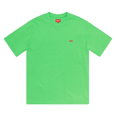 Pre-owned Supreme Small Box Tee 'bright Green'