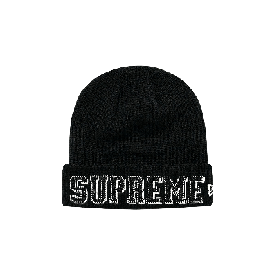 Pre-owned Supreme X New Era Gems Beanie 'black'