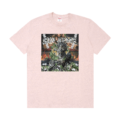 Pre-owned Supreme Dragon Tee 'heather Pink'