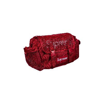 Pre-owned Supreme Waist Bag 'dark Red'