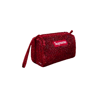 Pre-owned Supreme Utility Pouch 'dark Red'