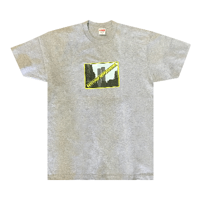 Pre-owned Supreme Greetings Tee 'heather Grey'