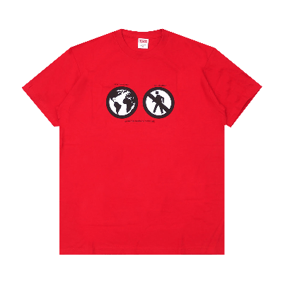 Pre-owned Supreme Kids'  Save The Planet Tee 'red'