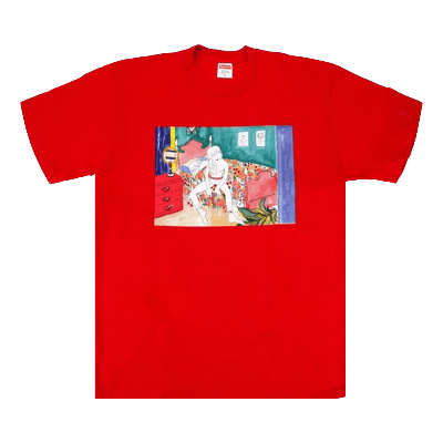 Pre-owned Supreme Bedroom Tee 'red'