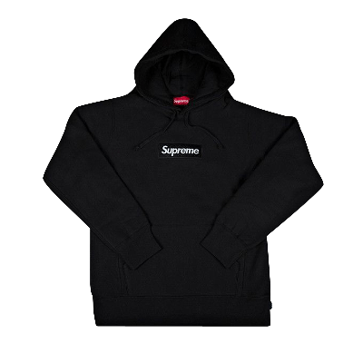 Pre-owned Supreme Box Logo Hooded Sweatshirt 'black'