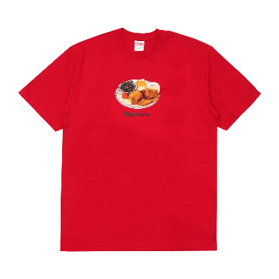 Pre-owned Supreme Chicken Dinner Tee 'red'