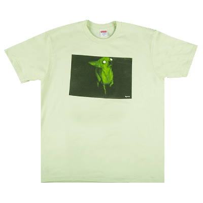 Pre-owned Supreme Chris Cunningham Chihuahua Tee 'pale Mint' In Green