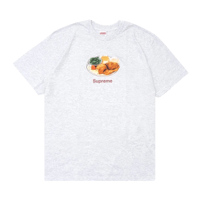 Pre-owned Supreme Chicken Dinner Tee 'ash Grey'