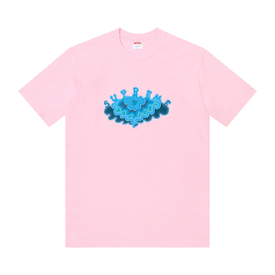 Pre-owned Supreme Cloud Tee 'light Pink'