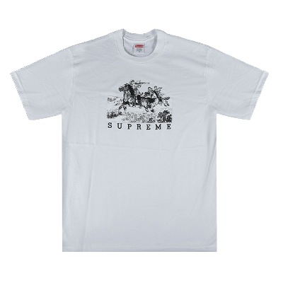 Pre-owned Supreme Gilbert And George Life Tee 'white'