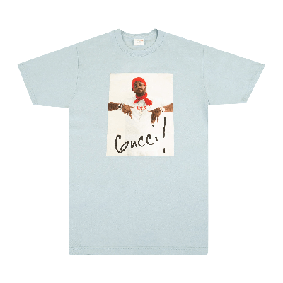 Pre-owned Supreme Gucci Mane Tee 'light Blue'