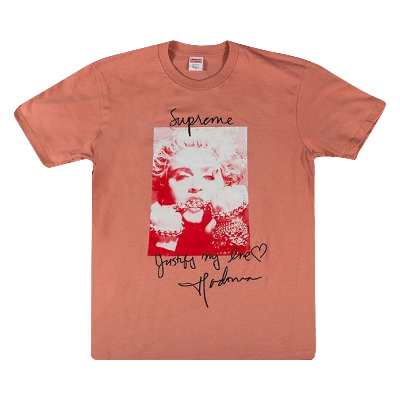 Pre-owned Supreme Madonna Tee 'terra Cotta' In Orange