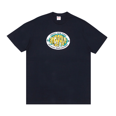 Pre-owned Supreme New Shit Tee 'navy' In Blue