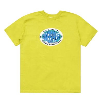 Pre-owned Supreme New Shit Tee 'sulfur' In Yellow
