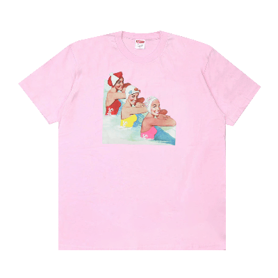 Pre-owned Supreme Swimmers Tee 'light Pink'