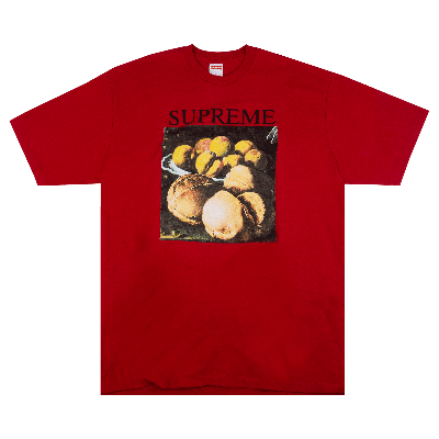 Pre-owned Supreme Still Life Tee 'red'