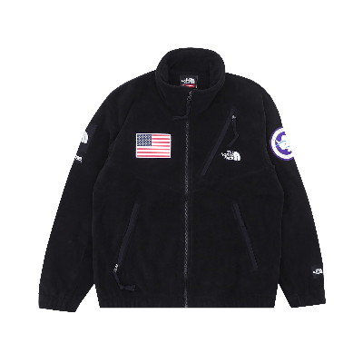 Pre-owned Supreme X The North Face Trans Antarctica Expedition Fleece Jacket 'black'