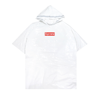 Pre-owned Supreme X Ballpark Poncho 'white'