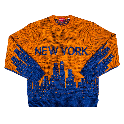 Pre-owned Supreme New York Sweater 'orange'