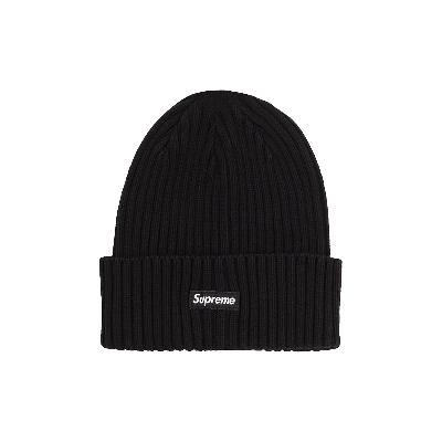 Pre-owned Supreme Overdyed Beanie 'black'