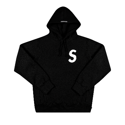 Pre-owned Supreme S Logo Hooded Sweatshirt 'black'