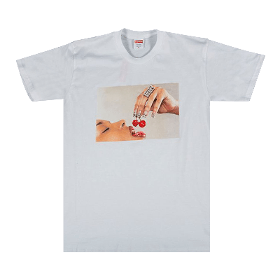 Pre-owned Supreme Cherries Tee 'white'