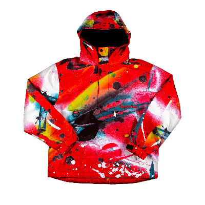 Pre-owned Supreme Gore-tex Anorak 'rammellzee Red'