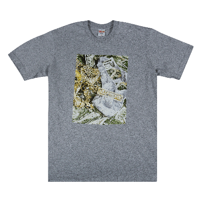 Pre-owned Supreme Bling Tee 'heather Grey'