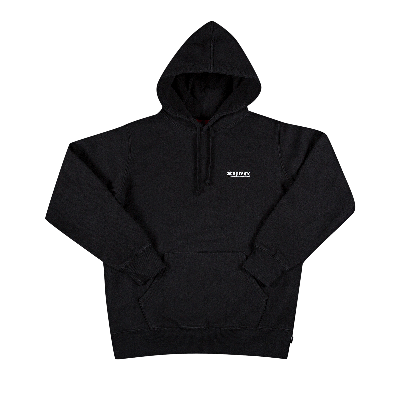 Pre-owned Supreme Mary Hooded Sweatshirt 'black'