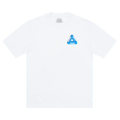 Pre-owned Palace Tri-donator T-shirt 'white'