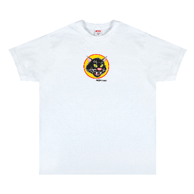 Pre-owned Supreme Black Cat Tee 'white'