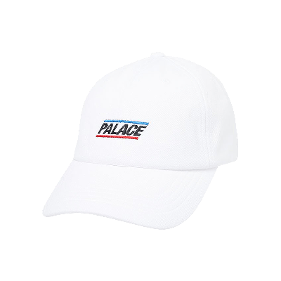 Pre-owned Palace Pique 6-panel 'white'