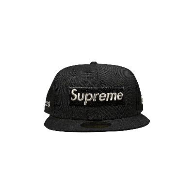 Pre-owned Supreme $1m Metallic Box Logo New Era 'black'