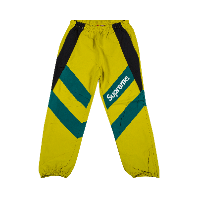 Pre-owned Supreme Paneled Track Pant 'light Gold'