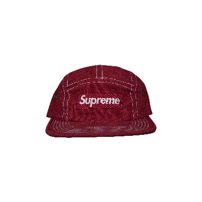 Pre-owned Supreme Field Camp Cap 'red'